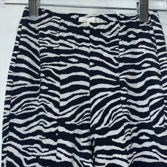 Ronny Kobo x REVOLVE “Alessandra” Zebra Split-Hem Pants – Size XS - Picture 8 of 13
